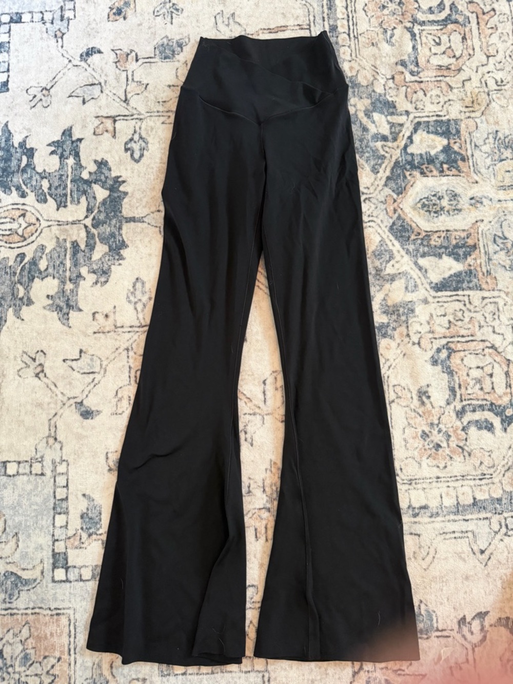 Aerie Black Flared Yoga Pants